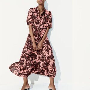 H&M Long Cotton Dress Size S NEW WITH TAG!